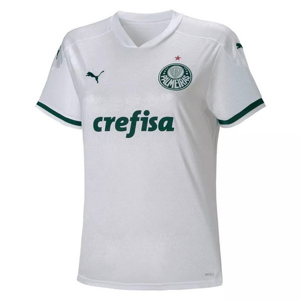 Tailandia Camiseta Palmeiras Segunda equipo Mujer 2020-21 Blanco